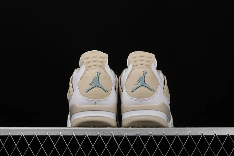 All Categories Air Jordan Jordan Series Basketball Shoes Air Jordan 4 Air Jordan 4 "Linen" AJ4 Joe 4 Beach White Gold #Original First Layer Leather 487724-118